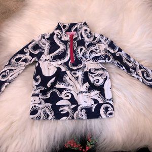 Lilly Pulitzer Kids - Octopus Print Zip Up